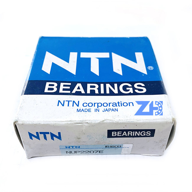 NUP2207E 35x72x23mm Vòng bi lăn hình trụ một hàng thẳng có lỗ khoan bên trong có thể tháo rời hai mảnh