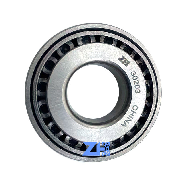 30203 Vòng bi lăn hình nón một hàng Lồng thép Kích thước tiêu chuẩn 17 * 40 * 12 mm