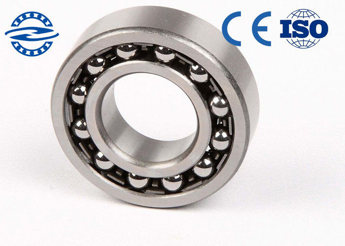 Vòng bi hai hàng Tự căn chỉnh Vòng trong / Vòng bi tiếp xúc góc 1205 Gcr15 kích thước 25 * 52 * 15mm
