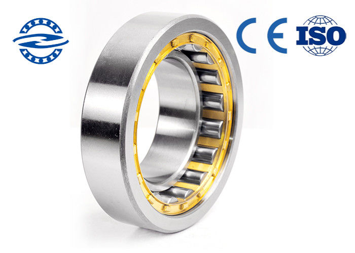 Vòng bi lăn hình trụ một hàng N214 Vật liệu thép Chrome GCR15 cho máy móc 70 * 125 * 24 Mm