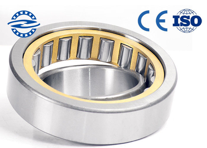 Vòng bi lăn hình trụ một hàng N214 Vật liệu thép Chrome GCR15 cho máy móc 70 * 125 * 24 Mm