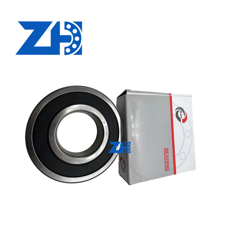 Đồ xách bóng cao tốc độ 6317-2RS cho động cơ tiếng ồn và rung động thấp