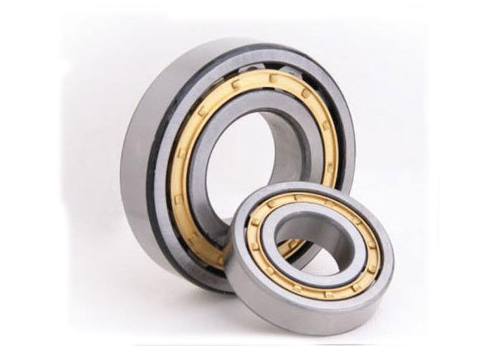 Máy cán tốc độ ổn định Vòng bi lăn hình trụ NU1018M Trong lồng đồng thau Mức độ rung trên V4 / V3 90 * 140 * 24MM