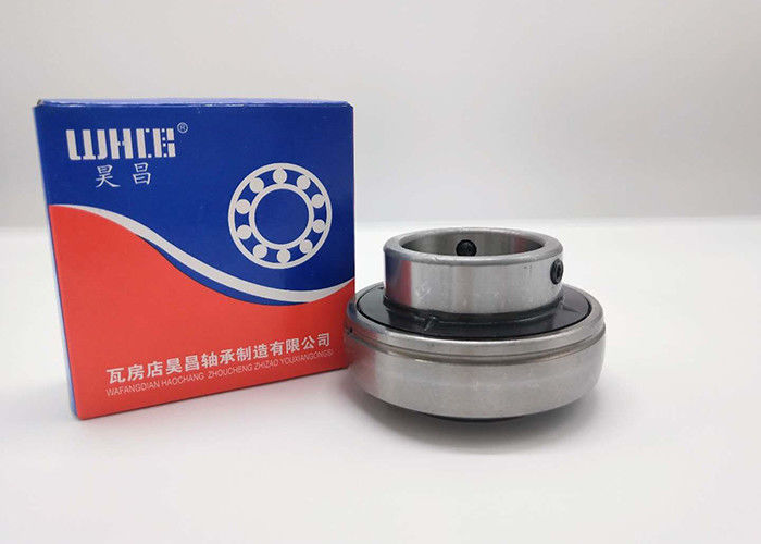 UCPA204 Gối Ball Bearing Với Grub Vít của Gang Gối Khối 59-63 HRC Độ Cứng