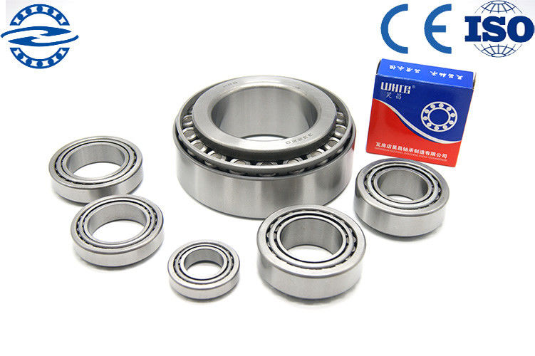 Tốc độ cao Taper Roller Bearing 30211 d * D * T 55 * 100 * 23MM / xuyên tâm mang