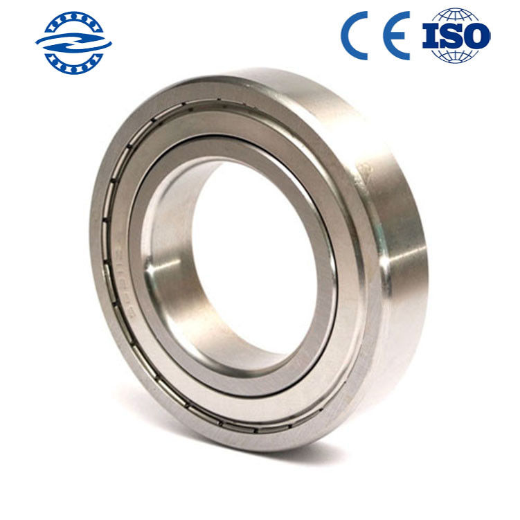 Vòng bi một hàng có rãnh sâu không tách rời 6011- 2Z GCR15 Vật liệu 55 * 90 * 18MM