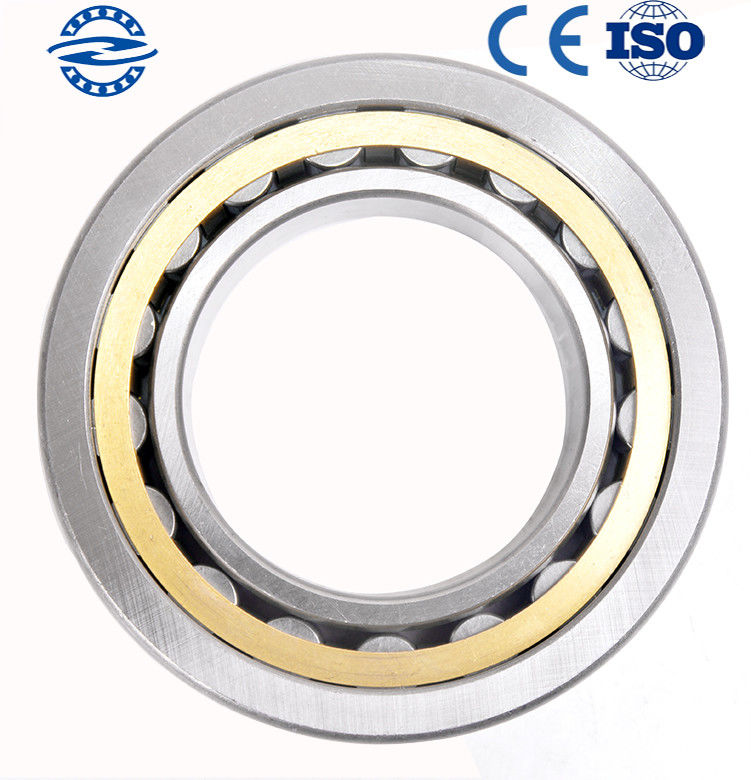 NU / NJ 202 Vòng bi lăn hình trụ bằng thép Chrome một hàng Đường kính ngoài 15 * 11 * 35mm