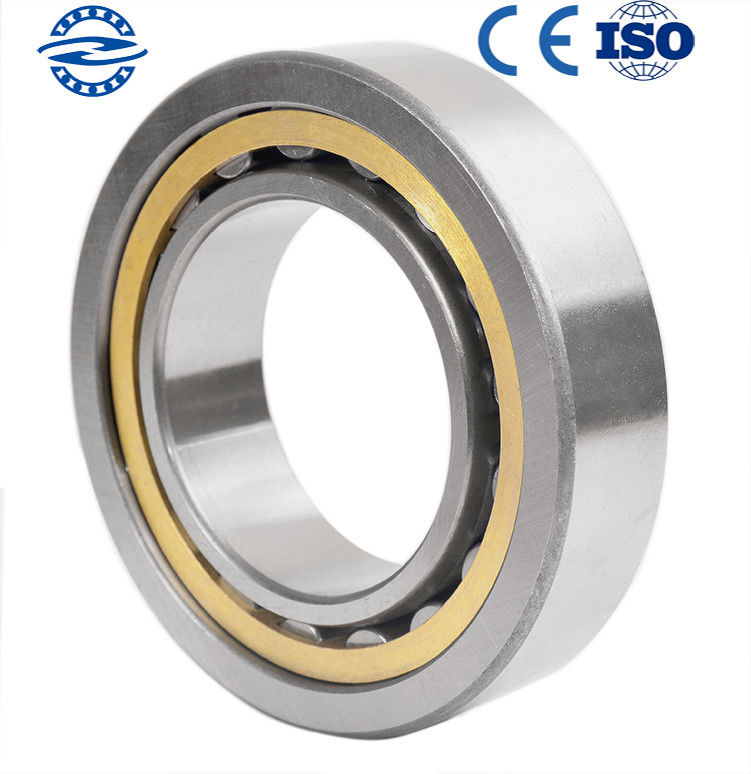 NU / NJ 202 Vòng bi lăn hình trụ bằng thép Chrome một hàng Đường kính ngoài 15 * 11 * 35mm