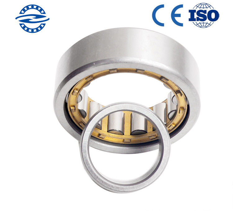 hàng đơn Vòng bi lăn hình trụ NJ209 với bôi trơn dầu / mỡ trong thời gian dài