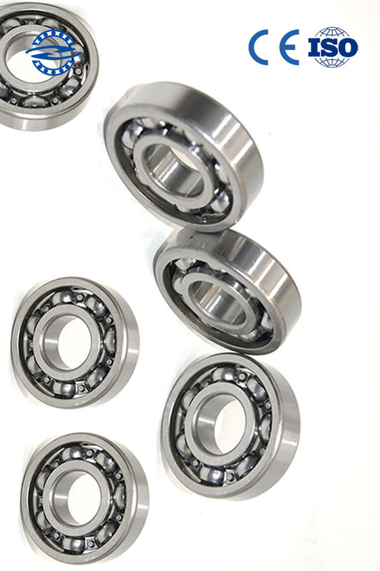 Vòng bi lăn có rãnh sâu 6206 tốc độ cao Loại mở 30 * 62 * 16mm Đường kính bên trong