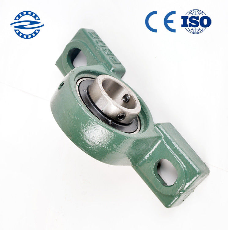 Tuổi thọ cao UCP205 loại e Gối chặn gối P205 Màu xanh lá cây 0,22kg