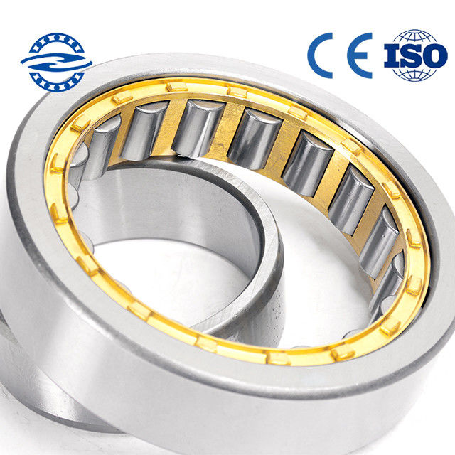 Vòng bi lăn hình trụ bằng đồng thau NU204 / NJ204 Độ chính xác P5 P4 kích thước 20 * 47 * 14mm