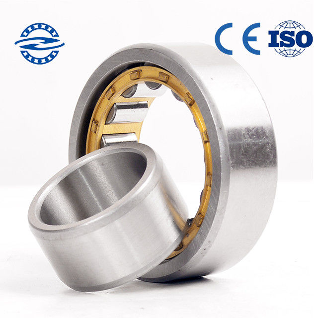 Vòng bi lăn hình trụ bằng đồng thau NU204 / NJ204 Độ chính xác P5 P4 kích thước 20 * 47 * 14mm