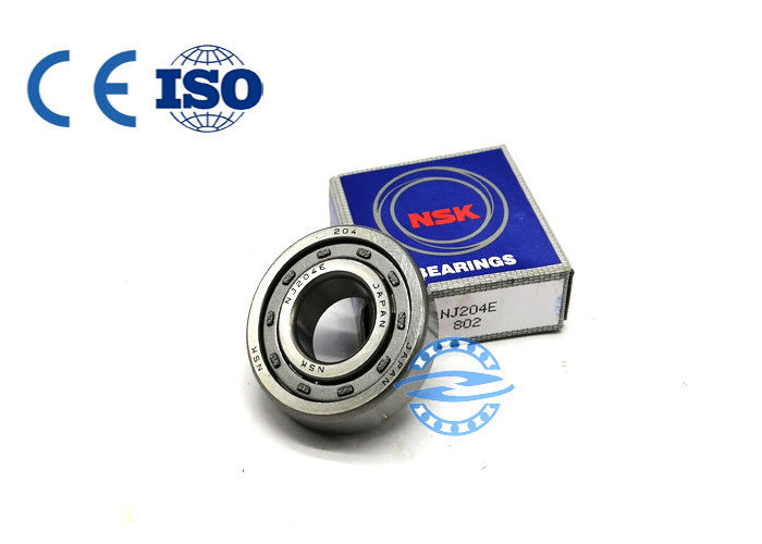 Open Seal NU / NJ 204 Vòng bi lăn hình cầu Kích thước 20 * 47 * 14 mm