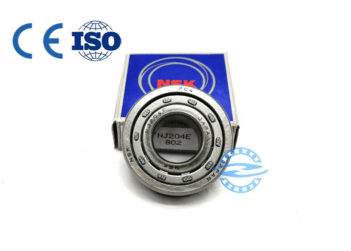 Open Seal NU / NJ 204 Vòng bi lăn hình cầu Kích thước 20 * 47 * 14 mm
