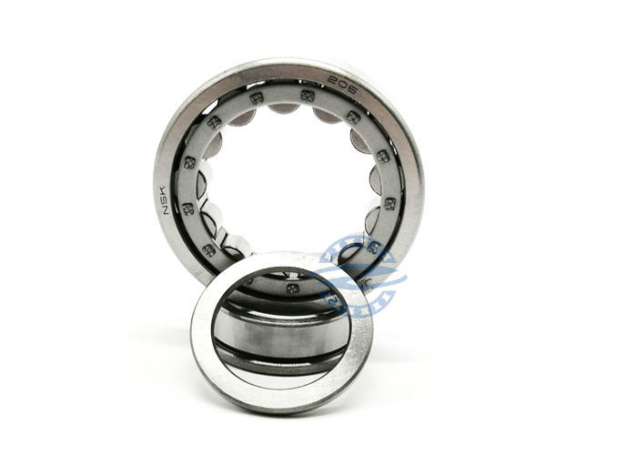 Vòng bi lăn hình trụ P6 NU NJ 206 GCR15 Với Lồng đôi hàng đồng kích thước 30 * 62 * 16mm