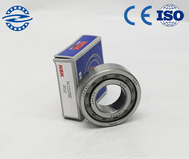 Vòng bi lăn hình trụ P0 C1 NJ205E Đơn hàng kích thước 25 * 52 * 15mm