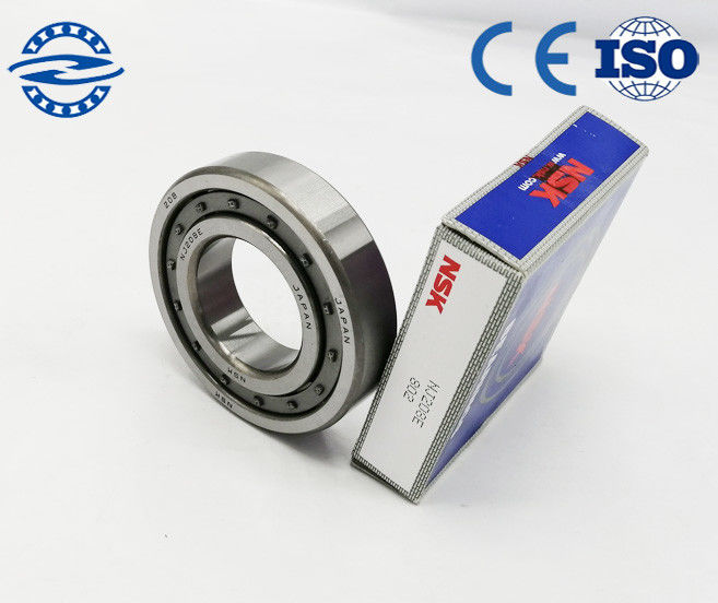 Vòng bi lăn hình trụ NJ208E cho máy xây dựng kích thước 40 * 80 * 18mm