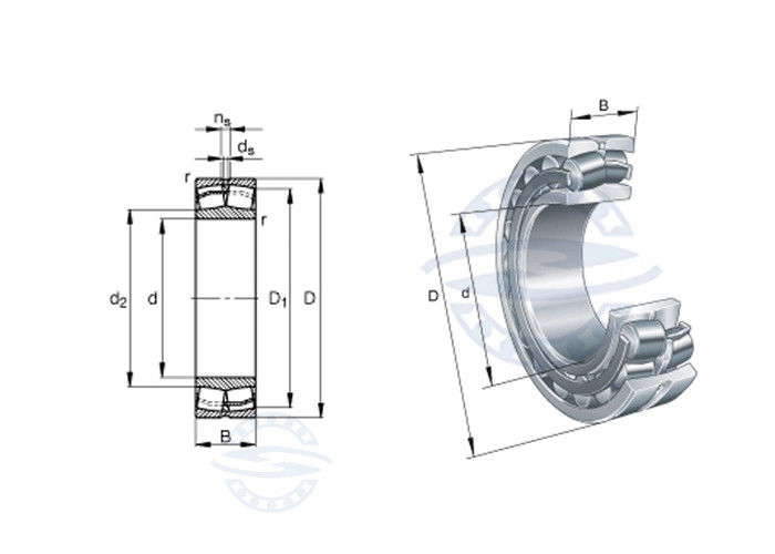 22234 CA CC MB / W33 Vòng bi lăn hình cầu Kích thước 170 * 310 * 86 mm