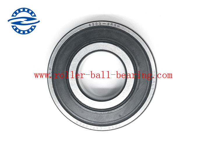 Vòng bi rãnh sâu 6203 2rs Vòng bi một hàng Kích thước 17 * 40 * 12mm