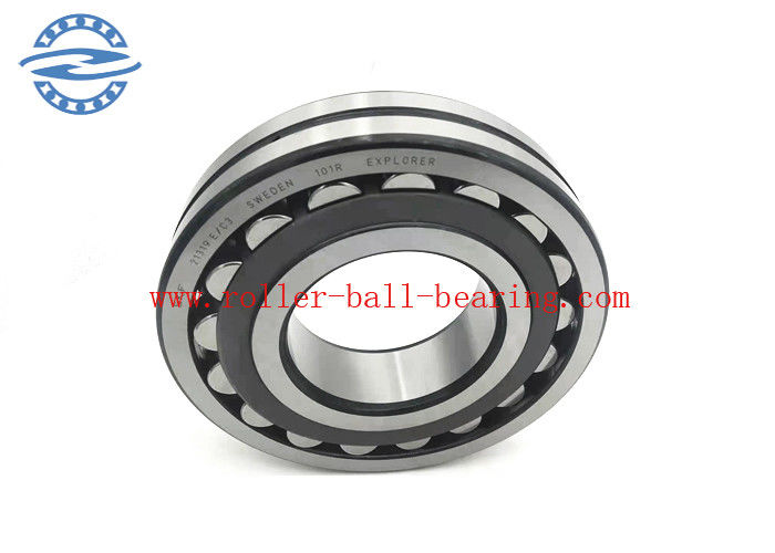 Vòng bi lăn hình cầu bằng thép không gỉ đôi hàng 21319 CCW33C3 kích thước 90 * 200 * 45mm