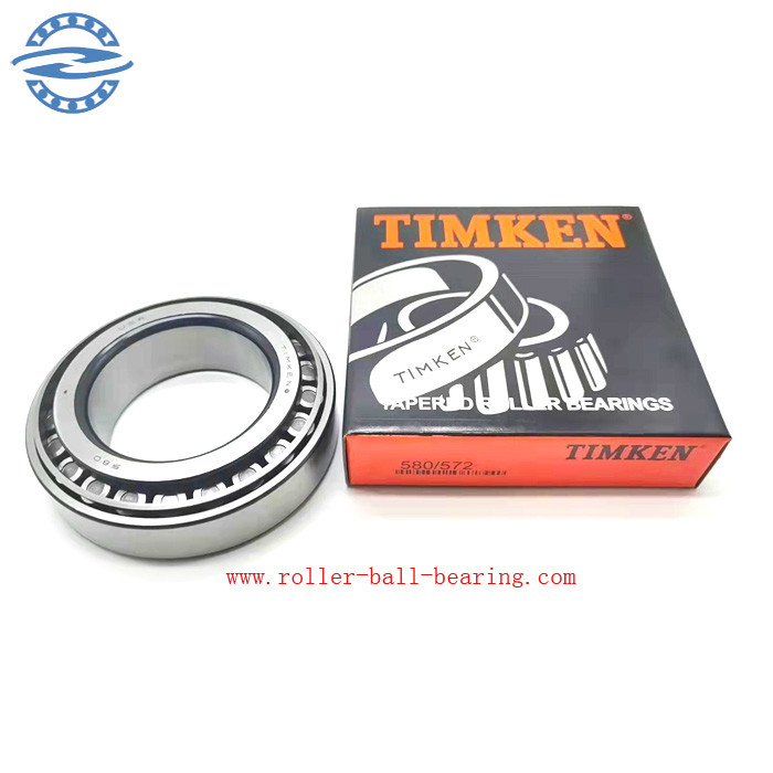 Lồng đúc 580/572 Vòng bi lăn hình côn 580R / 572 Kích thước 82,55 * 139,99 * 28,575mm