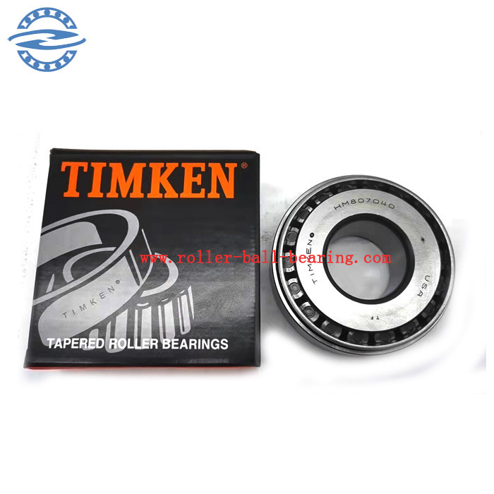 Gcr15 Vòng bi lăn hình côn OEM HM807040 / 10 Kích thước 44,45 * 104,78 * 36,51MM HM807040 / 807010 807040 807010