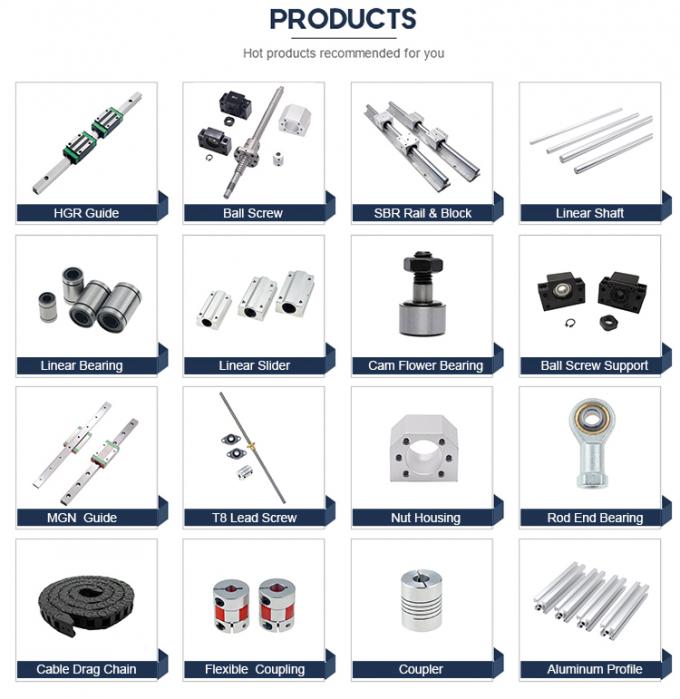 Trượt ray tuyến t&iacute;nh thu nhỏ 100mm 800mm MGN7 MGN12 MGN15 MGN9 11